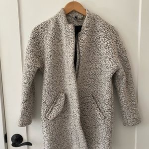 H&M Boucle Coat Size 2